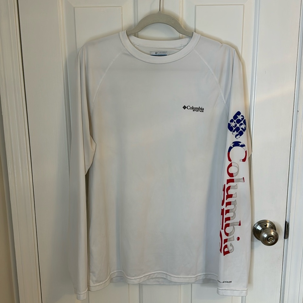 Columbia Men's PFG Long Sleeve Shirt | Size M
